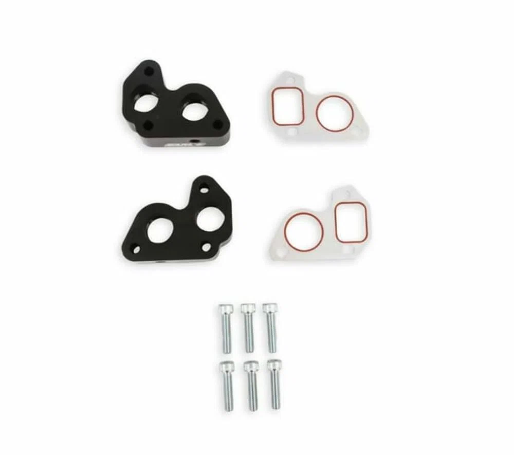 Earls Remote Mount Electric Water Pump Block Adapters - LS0022ERL